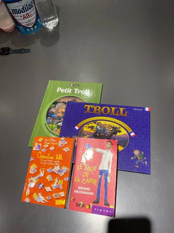 Lot de 4 livres