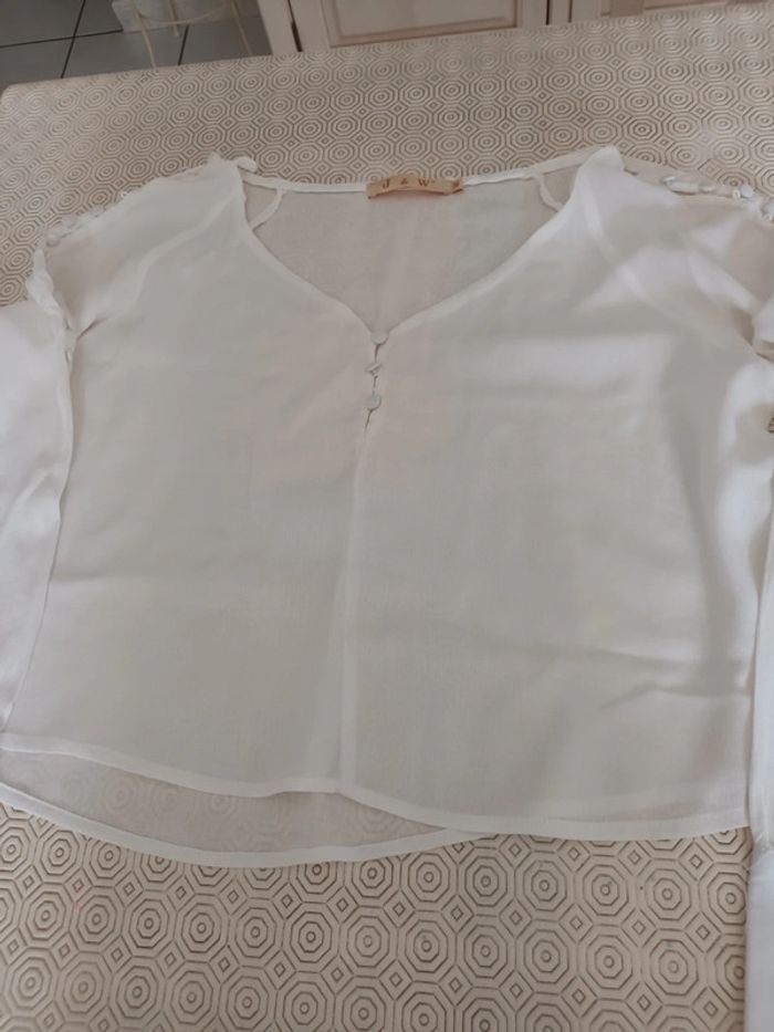 Chemise J & W blanche T M - photo numéro 4