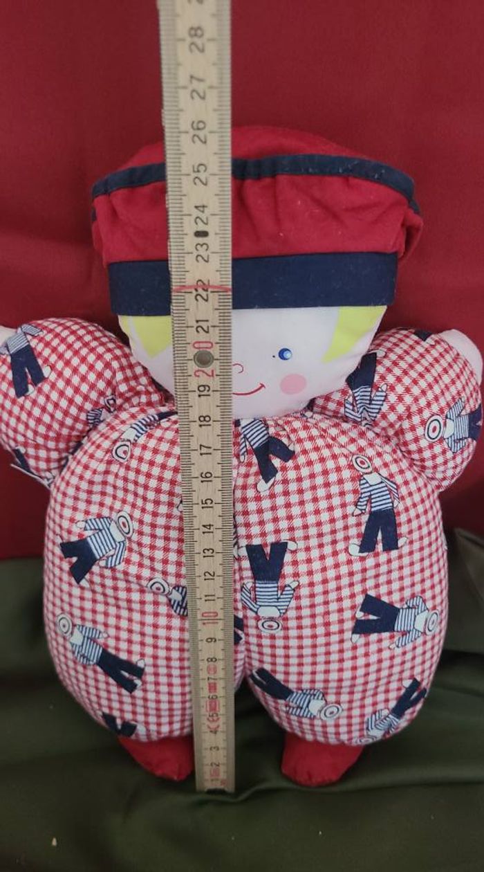 Poupée Hochet corolle chiffon marin 30 cm - photo numéro 5