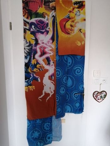 housse de couette 150x200cm + taie oreiller skylanders