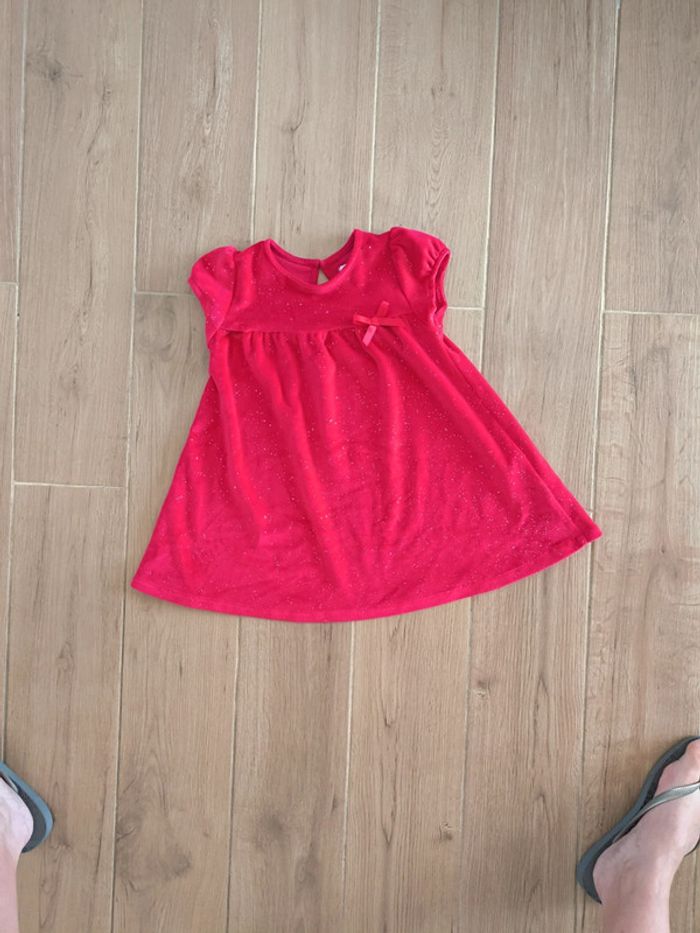 Robe rose pailletée pat et ripaton