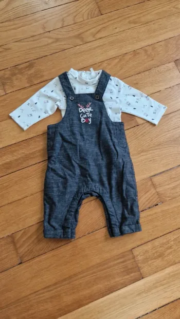 Ensemble Noël bébé 3 mois