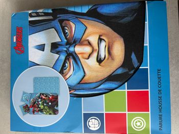 parure de drap marvel neuf
