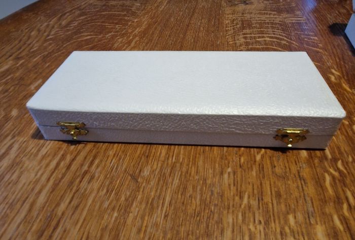 Couverts en Métal Argenté dans leur Coffet d'origine, Neufs jamais utilisés - photo numéro 9