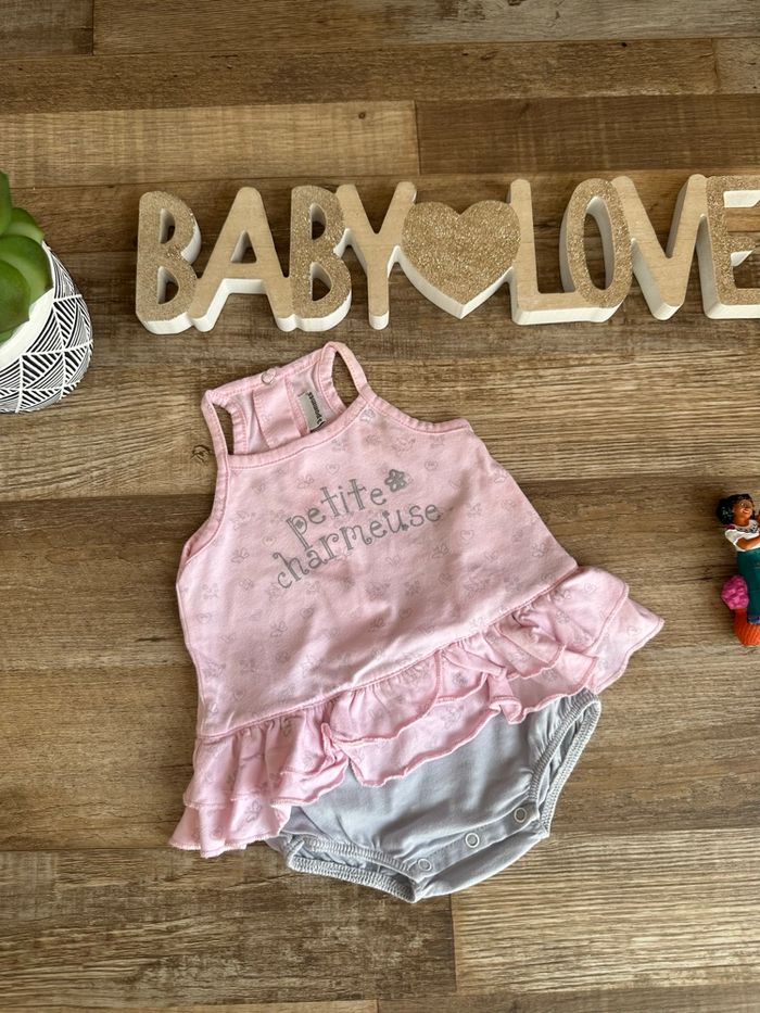 - Barboteuse 3 pommes (F) - 3 mois - Très bon état