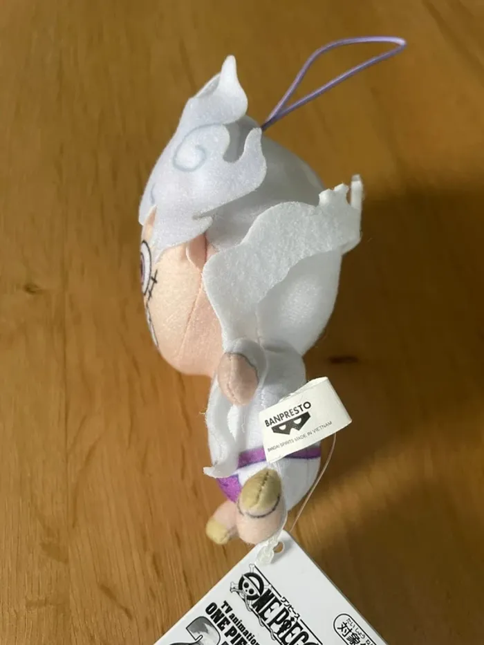 One Piece - Peluche Monkey D. Luffy Gear 5 Nika 13 cm - photo numéro 4