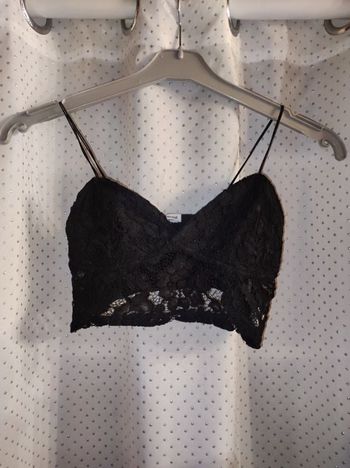 Haut corset dentelle taille S , TBE!