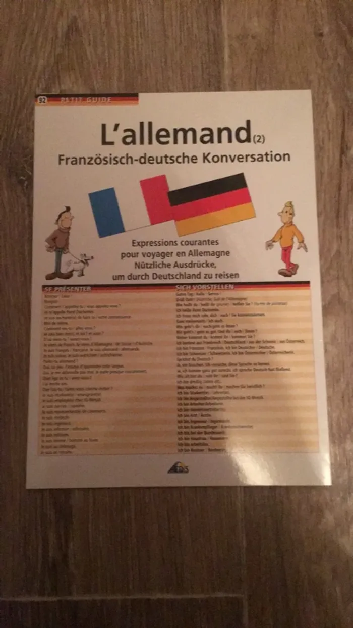 Livre d’allemand