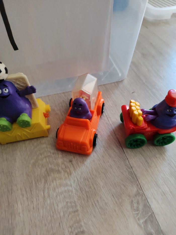 Figurine McDonald's grimace ×5. - photo numéro 5