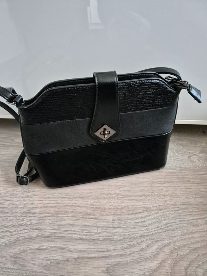 Sac à main noir Boutique Italiana Beebs by Kiabi