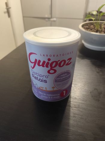 Lait infantile GUIGOZ RELAIS ALLAITEMENT 1ER AGE SCELLÉE 
