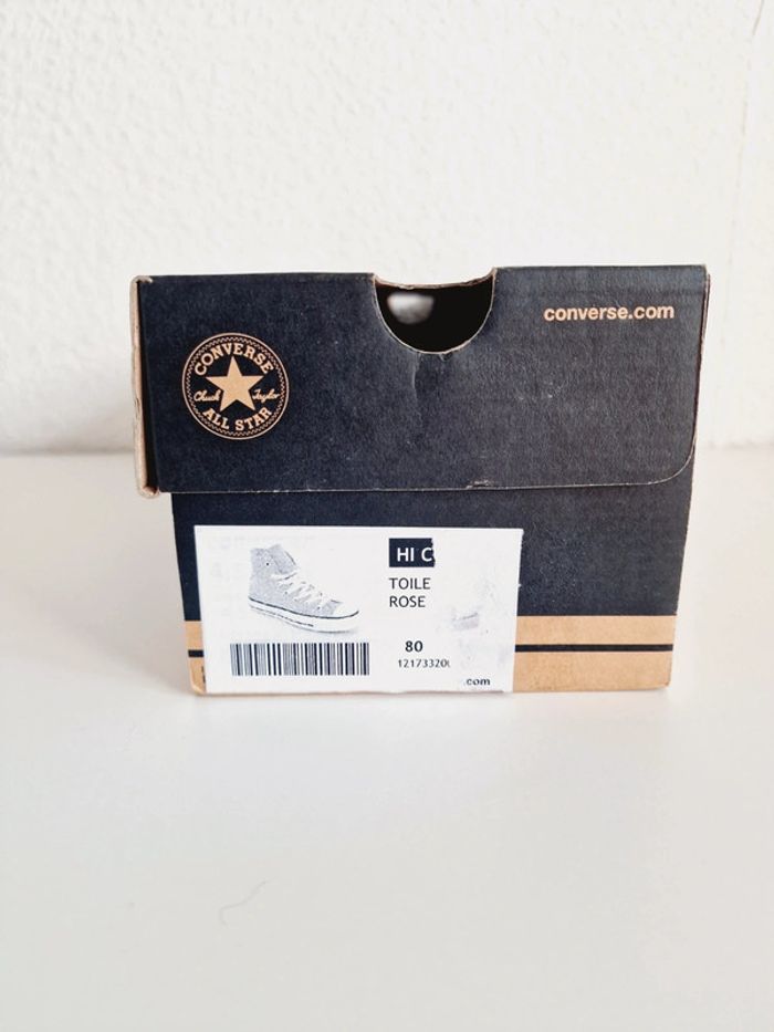 Converse - Chuck Taylor - Baskets hautes - Rose - Neuves ! - photo numéro 7