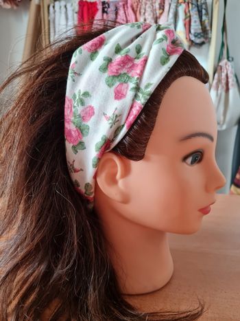 Bandeau croisé femme