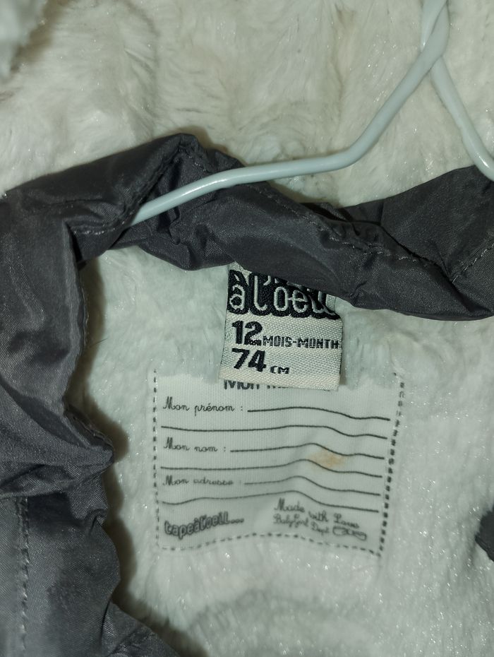 Manteau 12 mois Tape à l'oeil - photo numéro 2