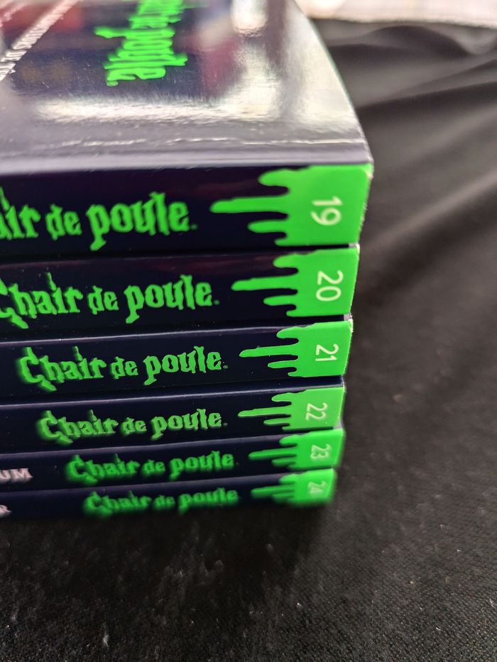 Chair de poule lot 6 livres tomes 19 20 21 22 23 24 - photo numéro 5
