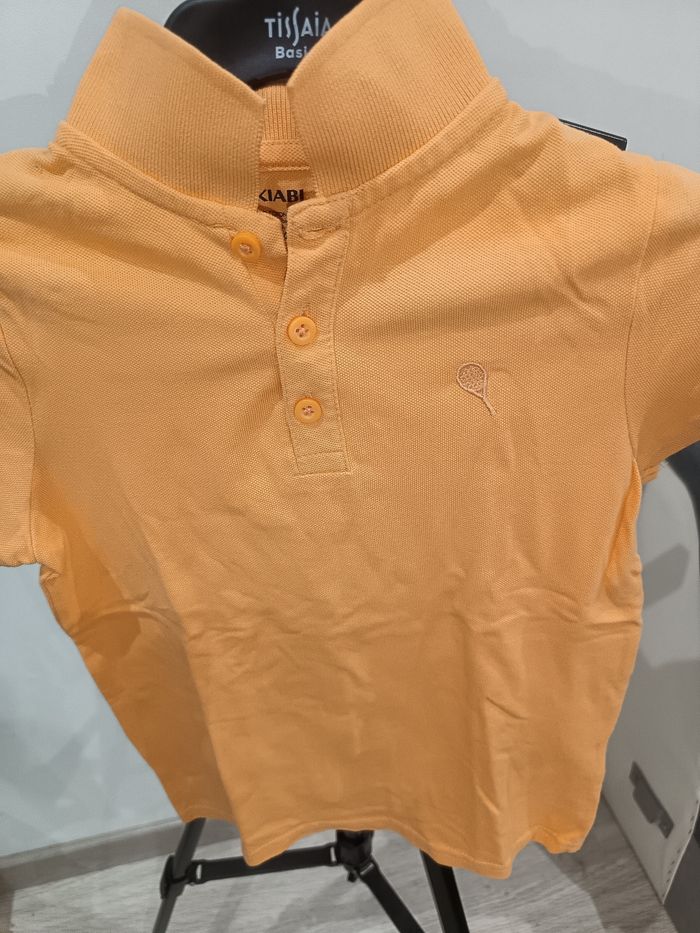 Polo orange 8 ans Kiabi - photo numéro 2