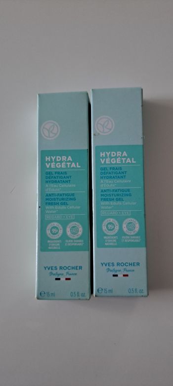 lot de 2 gel frais yves rocher