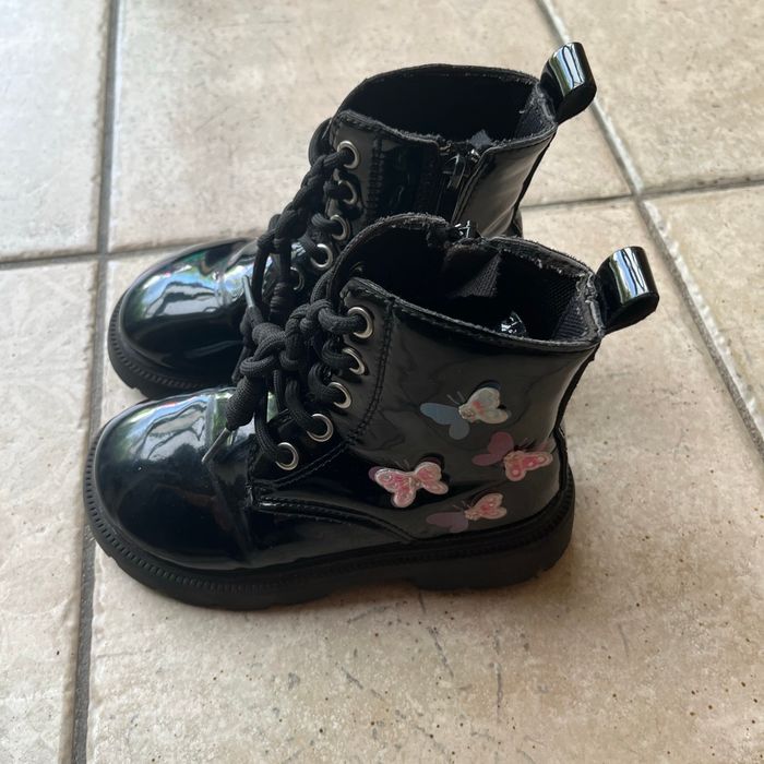 Bottine fille noire