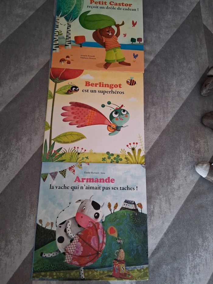 Lot de 3 livres mes petits album