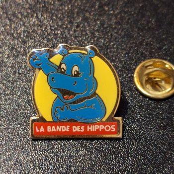 La bande des Hippos pins Kinder surprise signé