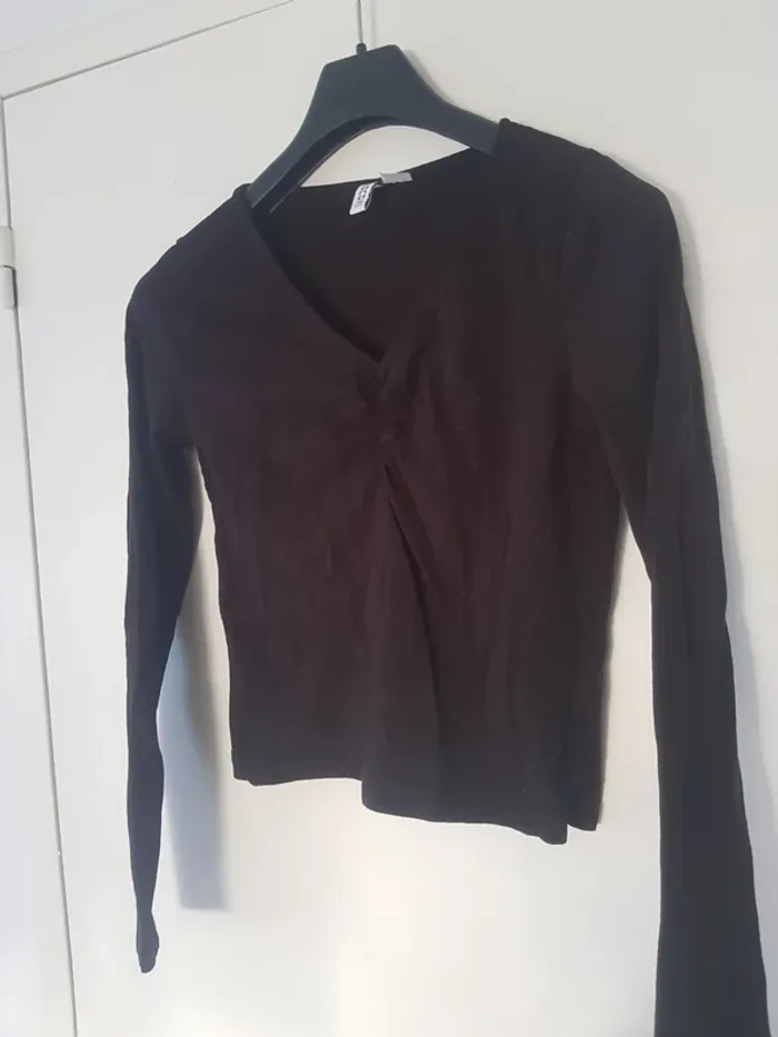 T-shirt Court Manche Longue Taille M - photo numéro 2