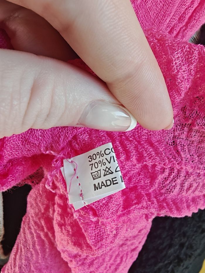 Écharpe - Rose - photo numéro 2