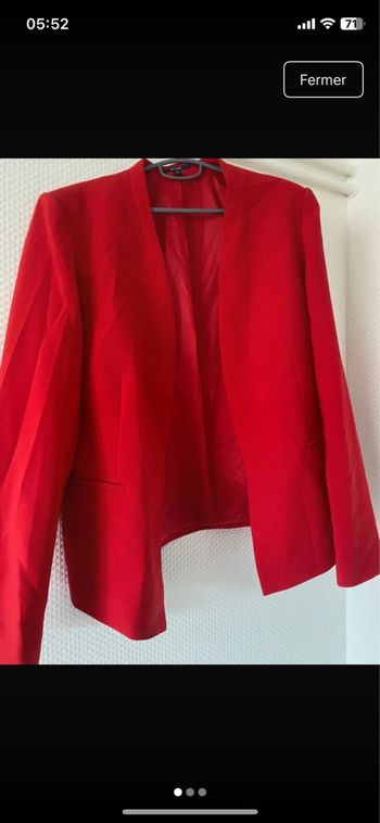 Veste rouge