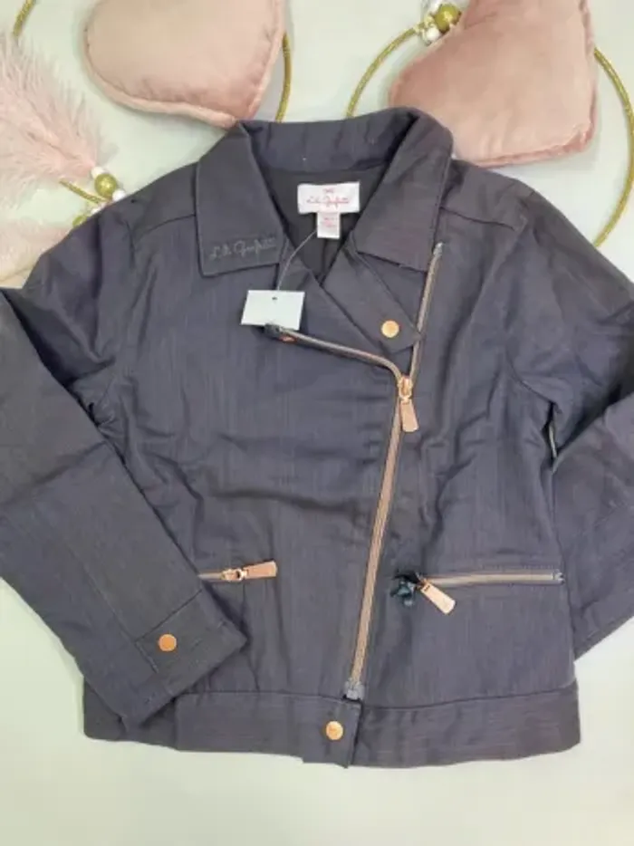 Veste fille - gris - neuf - Lili Gaufrette - Taille 6 ans - photo numéro 5