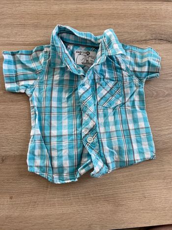 Chemise manches courtes garçon 