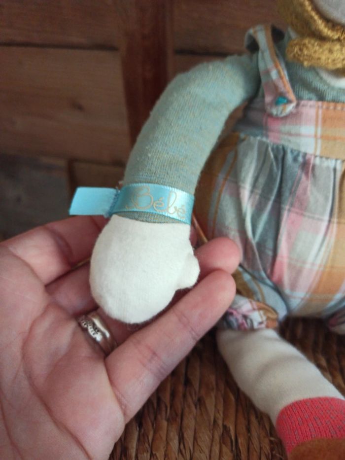 Peluche les coquettes moulin roty boy doll - photo numéro 5