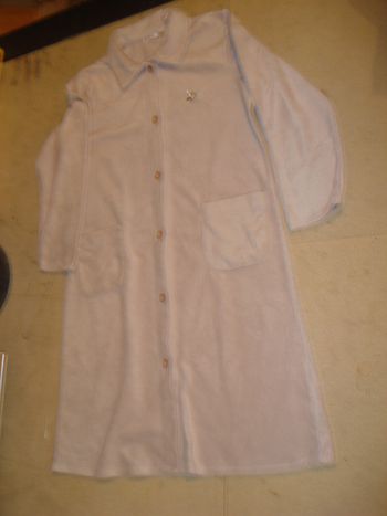 Robe de chambre en polaire beige Taille 46