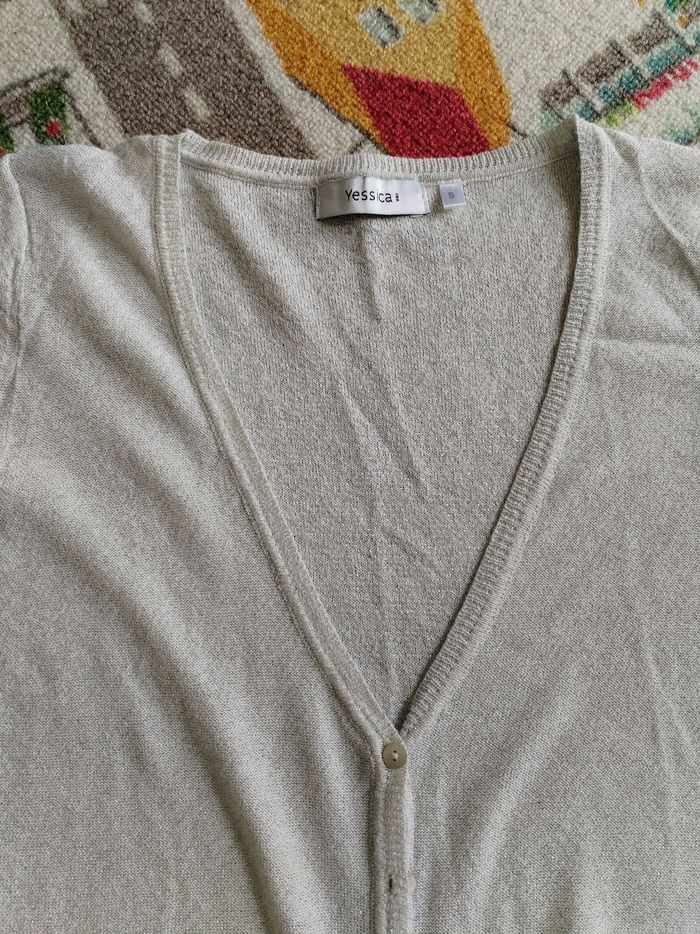 Gilet beige yessica 36 - photo numéro 4