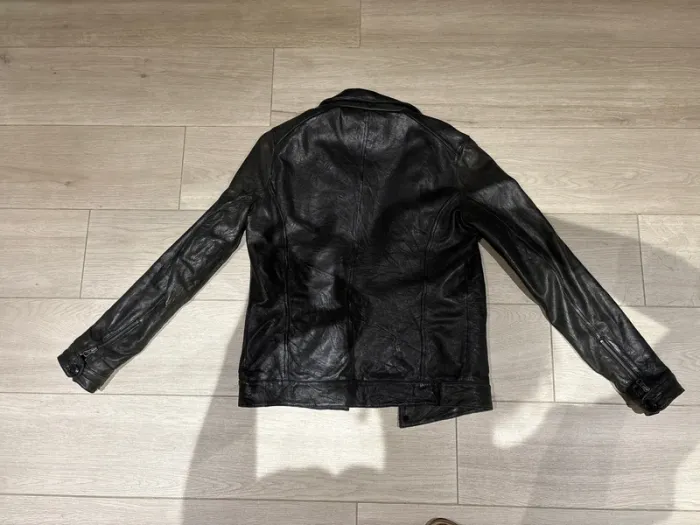 Veste cuir homme Japon rags S - photo numéro 2