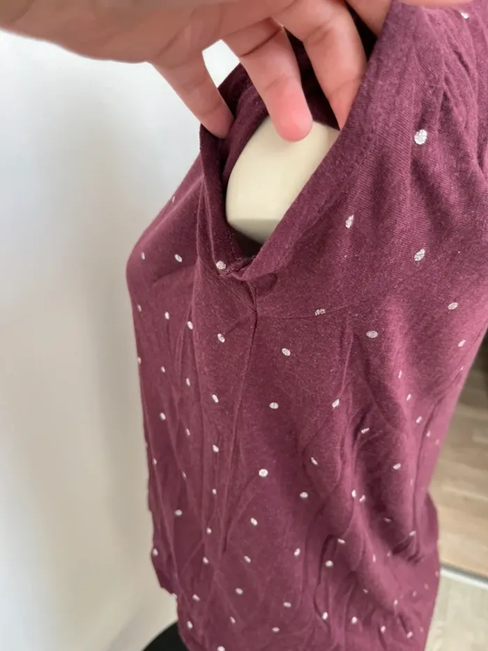 Tee shirt à pois - photo numéro 3