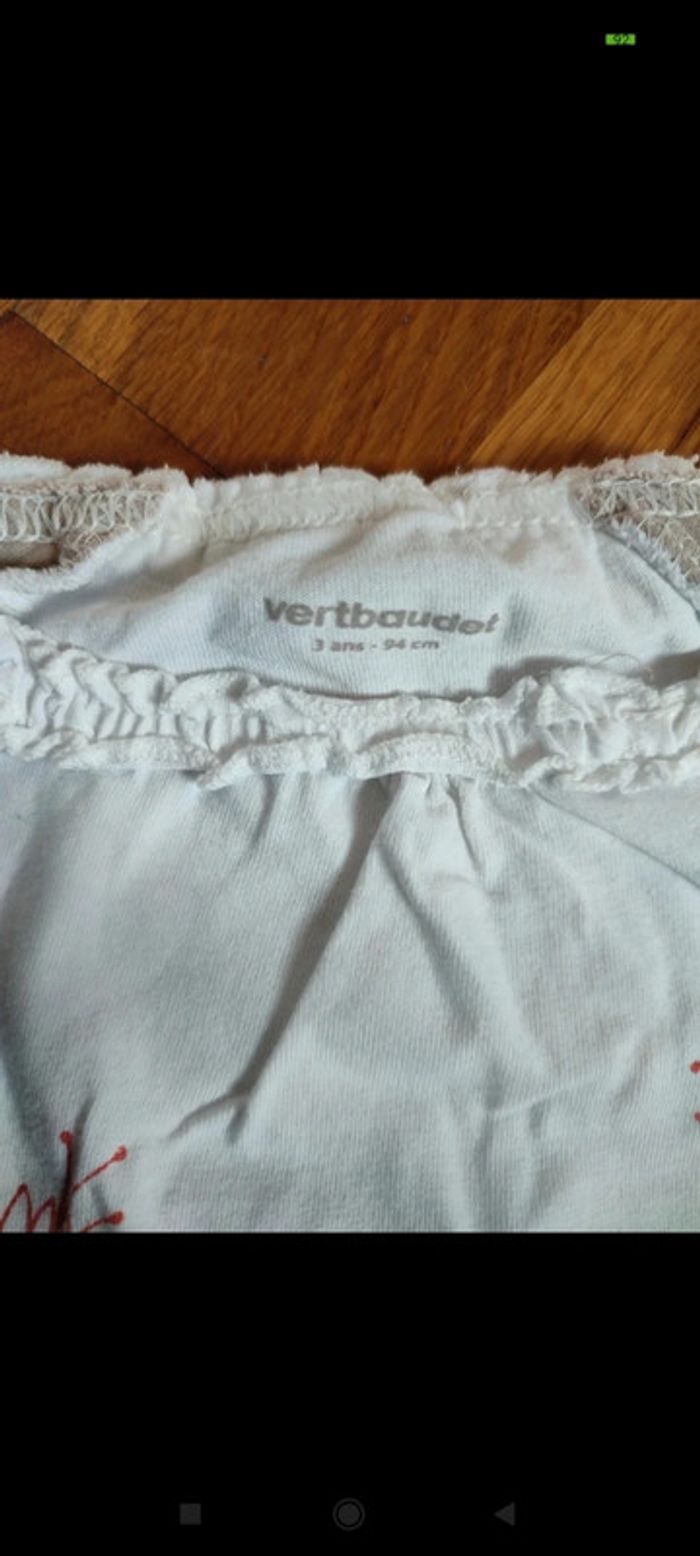 T-shirt manches longues 3 ans Vertbaudet - photo numéro 4