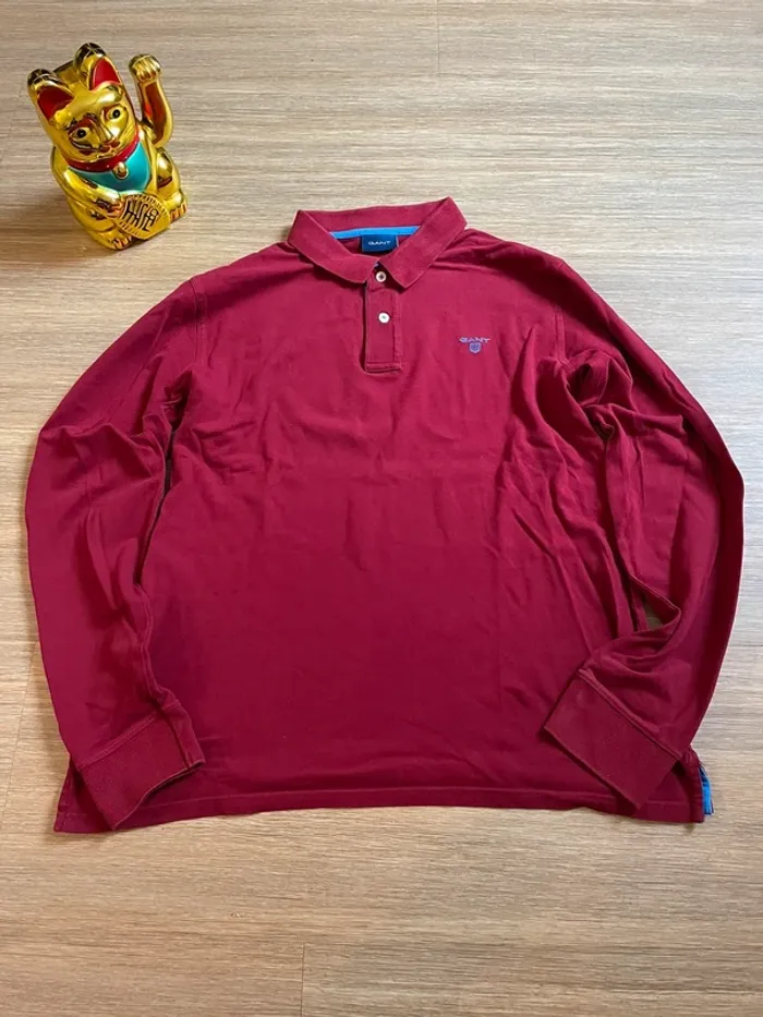 Polo manche longue Gant
