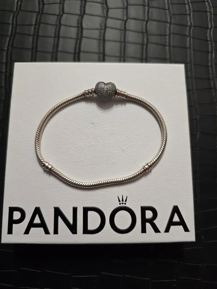 bracelet maille de serpent Pandora