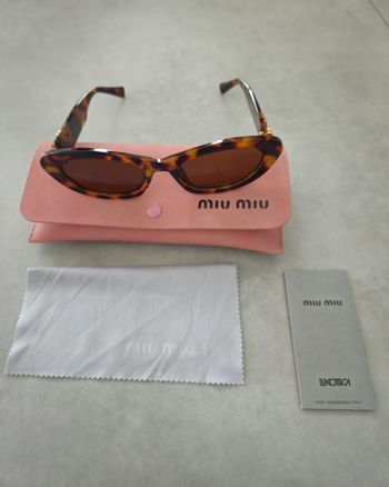 Lunette Miu Miu léopard 🐆