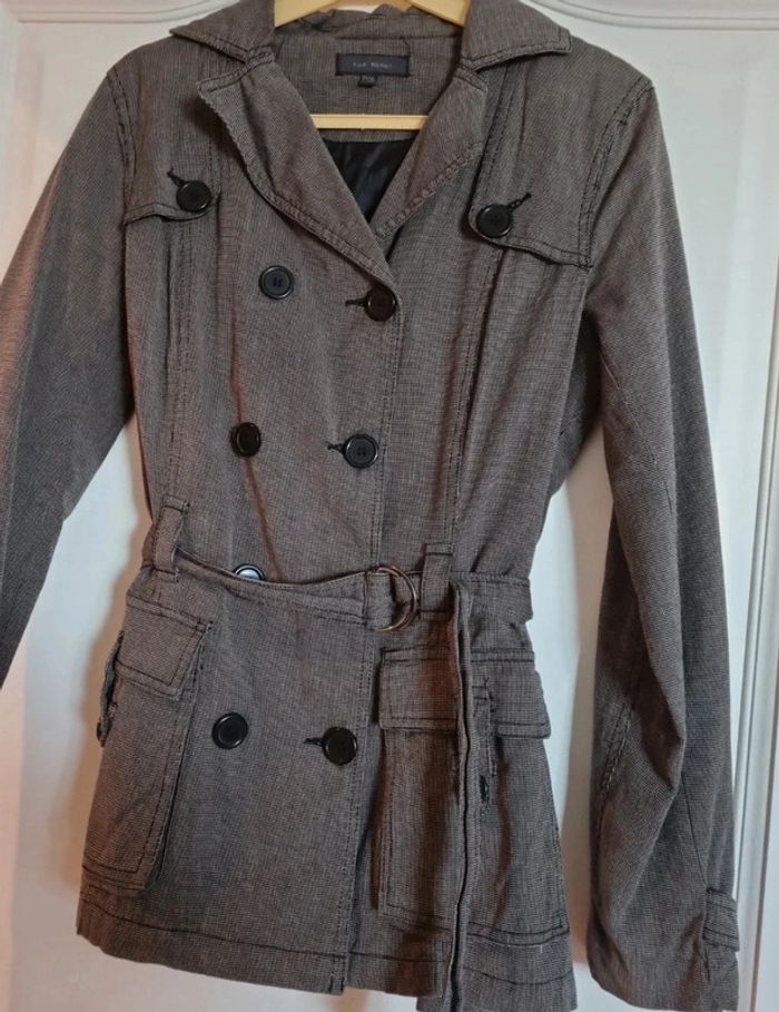 Veste grise pour femme