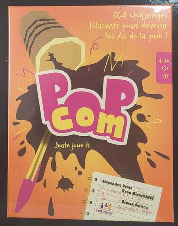 Pop Com - Jeu de société sous emballage - Prix Ferme