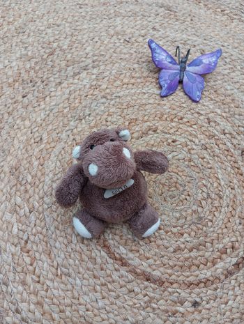 Peluche hippopotame