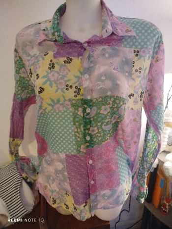 #kytie42unisexe. Chemise model blossom taille 42/44