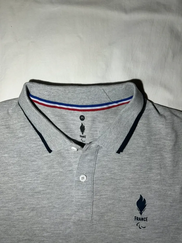 Polo gris jeux olympiques Paris 2024 - photo numéro 7
