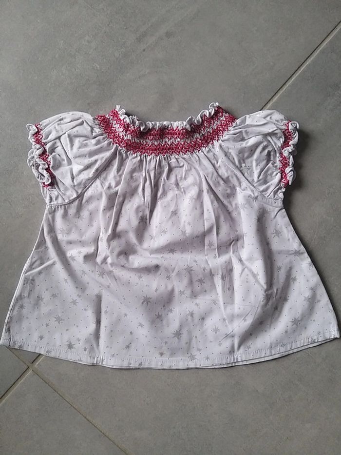 Blouse manche courte en 18 mois - photo numéro 2
