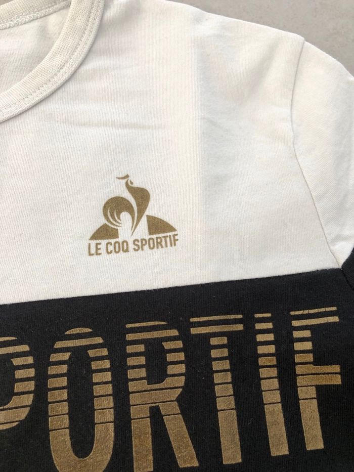 T shirt garçon le coq sportif bicolore 10 ans - photo numéro 7