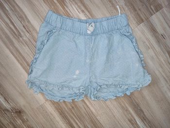 Short fille bleu clair 7/8 ans Zeeman