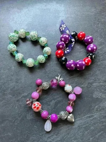 Lot de 3 bracelets uniques