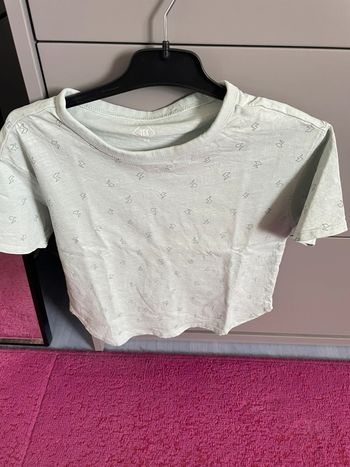 T-shirt garçon, motif éclair, couleur vert