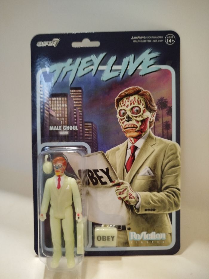 Figurine ReAction They live - Male ghoul glow - photo numéro 2