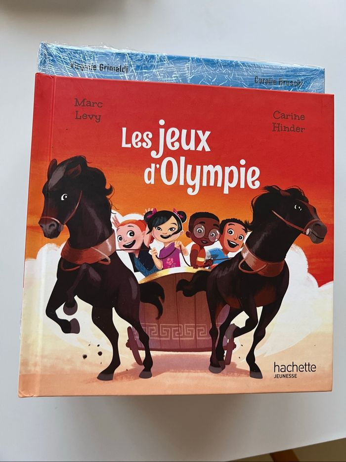 Lot de 16 livres Collection Les jeux d’olympique